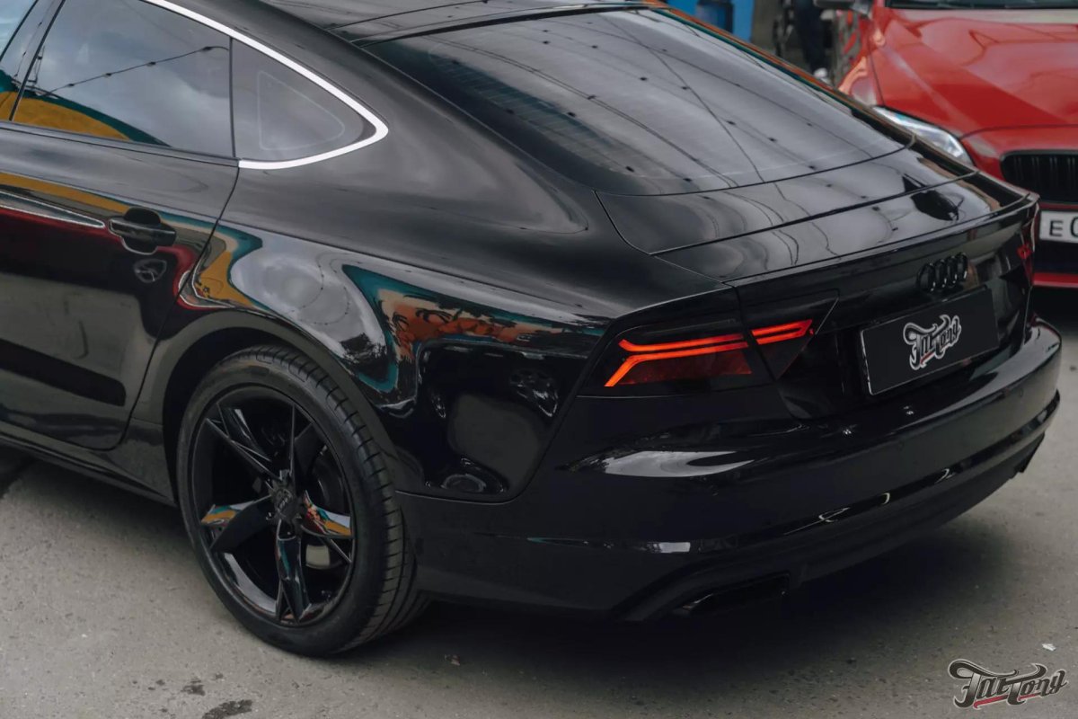 Шлифованный металл пленка на авто