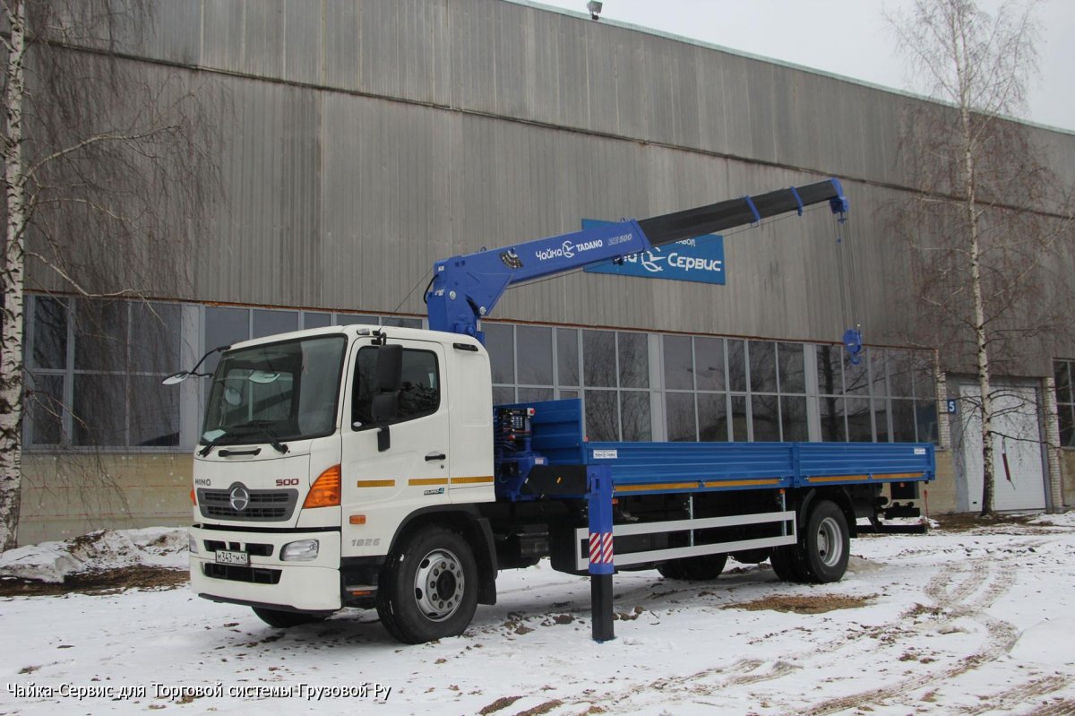Хино 500 манипулятор