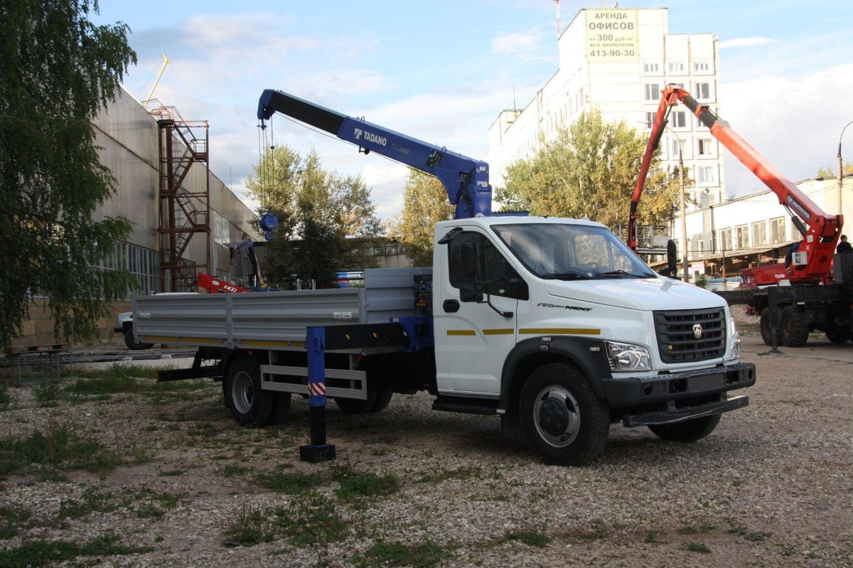 Газон Некст с манипулятором 5 тонн