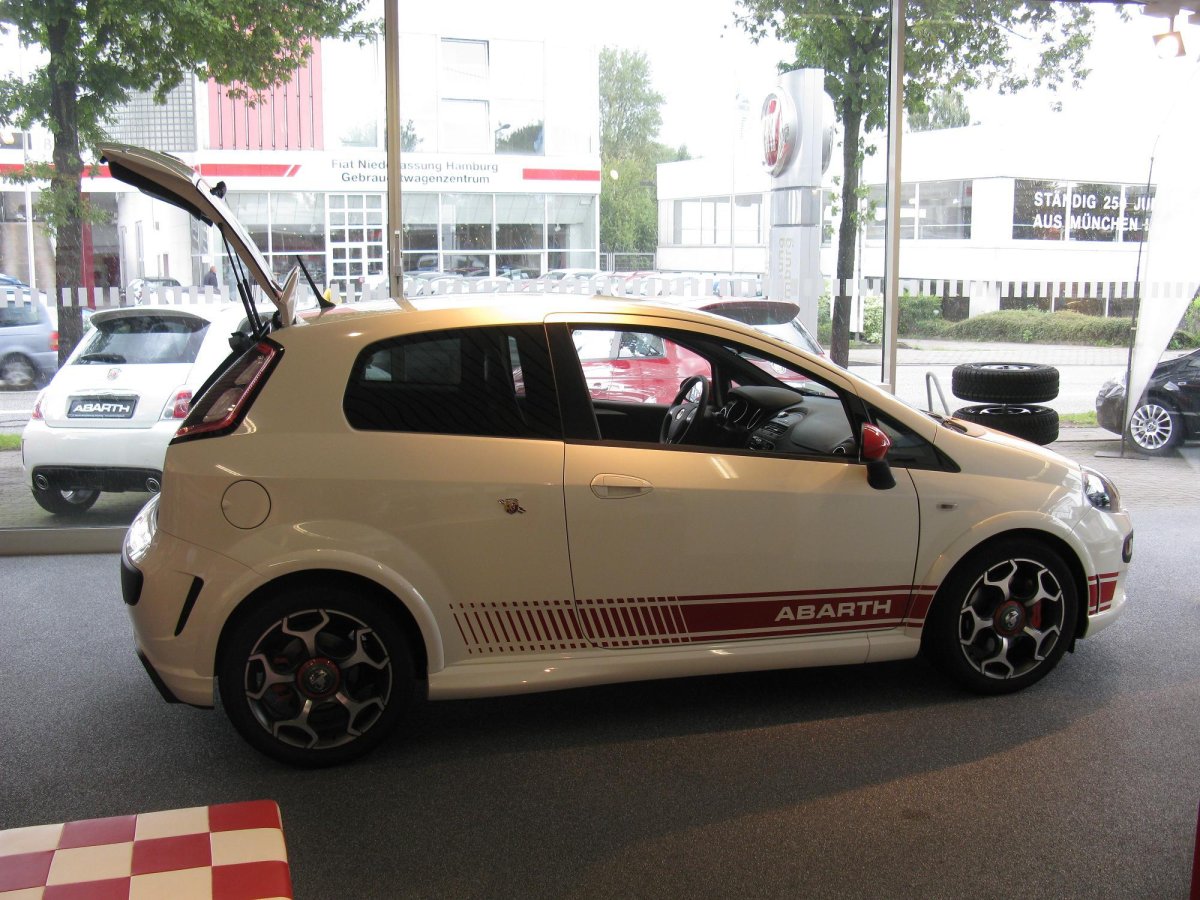 Abarth Fiat punto обвес