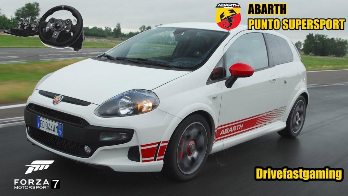 Фиат Пунто белый