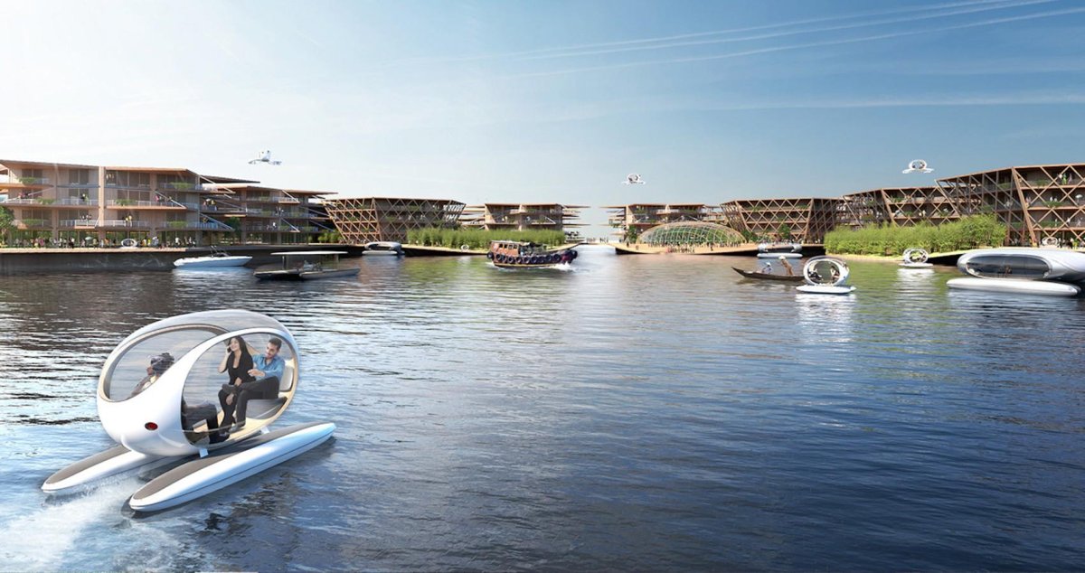 Плавучий город Floating City