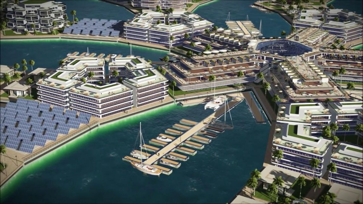 Плавучий город на Гаити