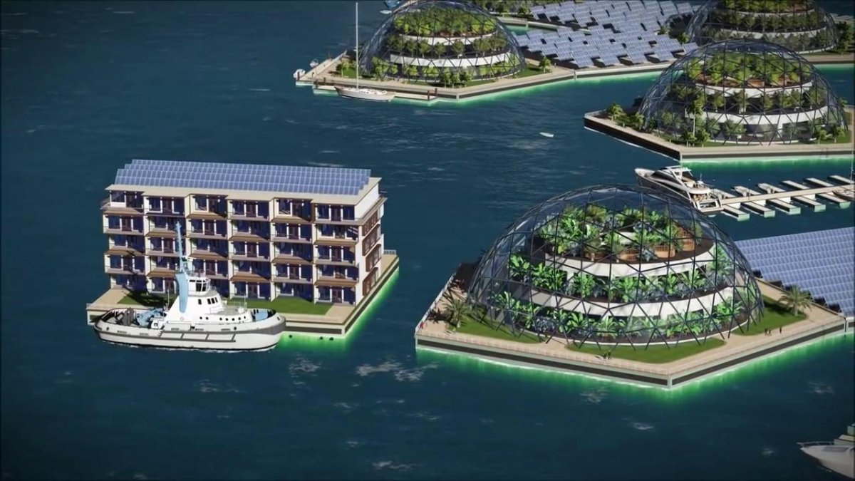 Плавучий город Floating City