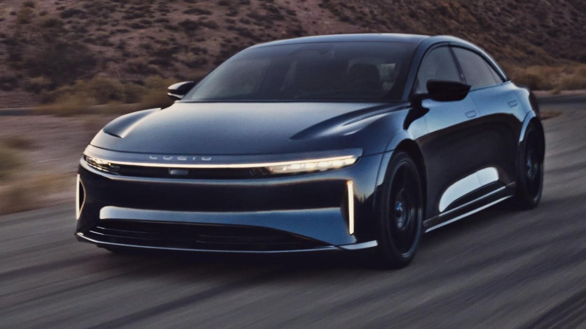 Люсид Эйр электромобиль 0-100