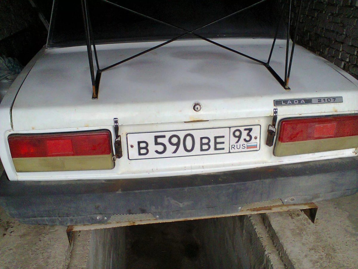 Спортивные замки багажника ВАЗ 2107