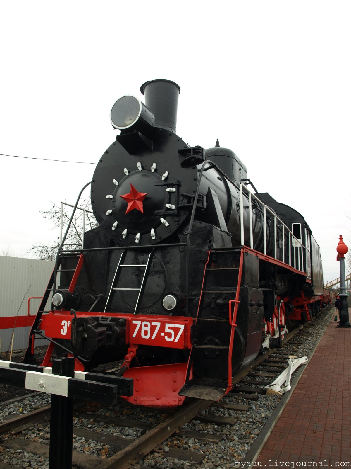 Паровоз Эр-787-57 (Кимовск)