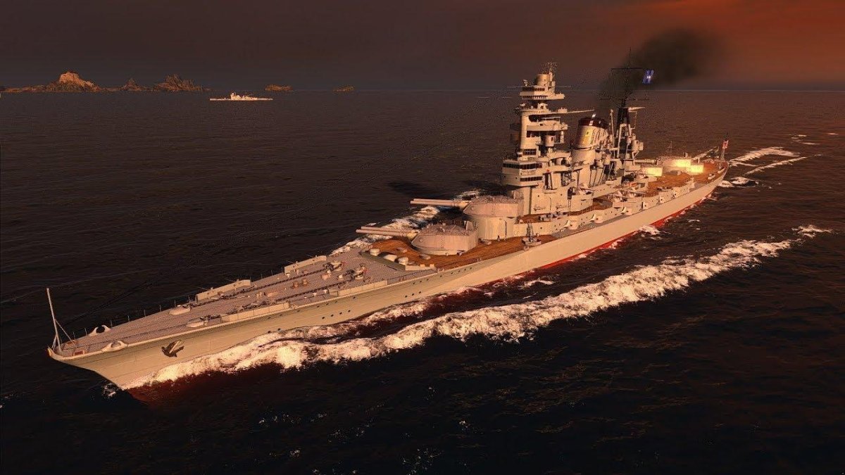 Линкор Идзумо World of Warships