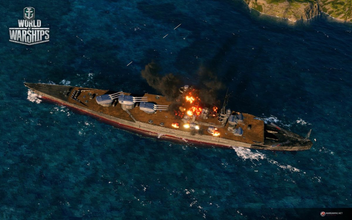 Линкор Идзумо World of Warships