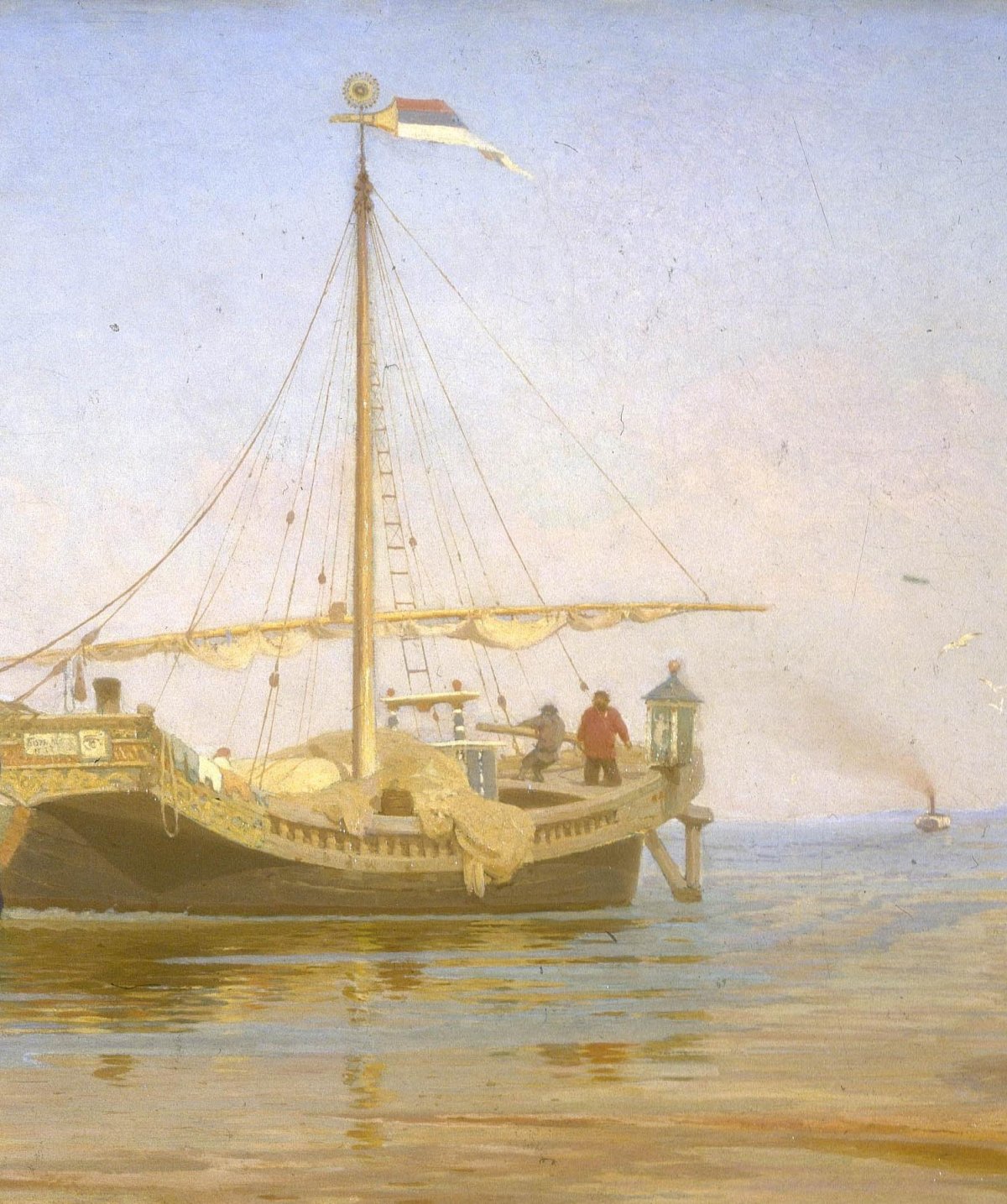 Илья Репин бурлаки на Волге