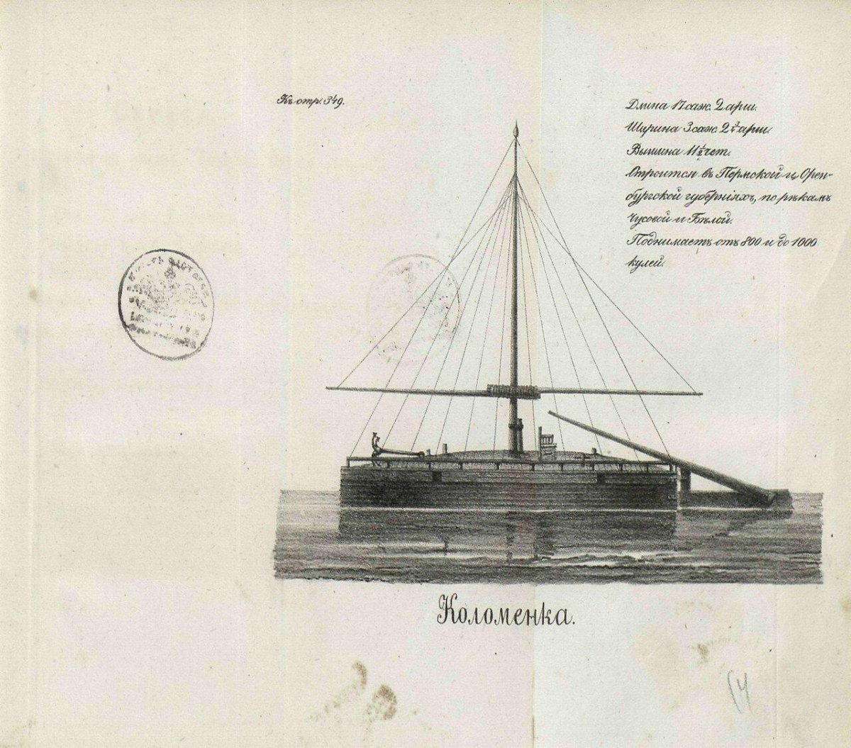 Коломенка речное судно