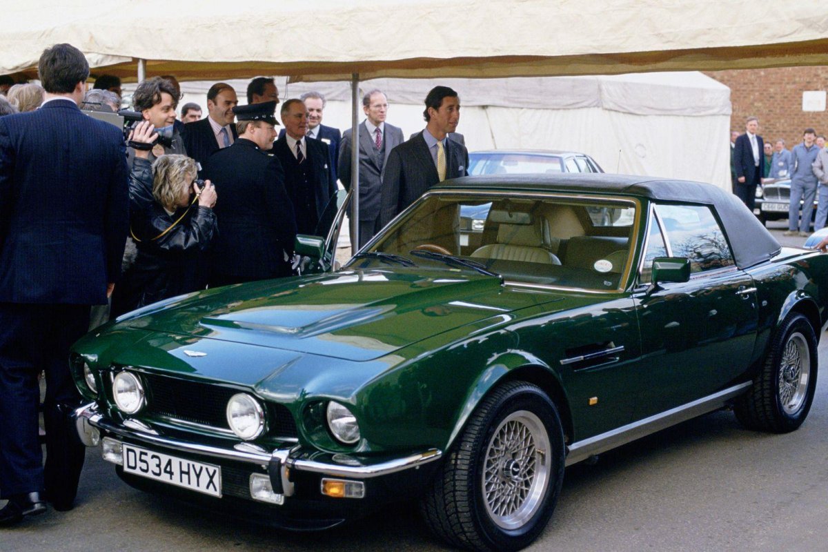 Prince Charles Aston Martin