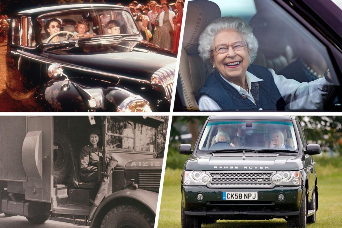 Королева Елизавета на Рендж Ровер