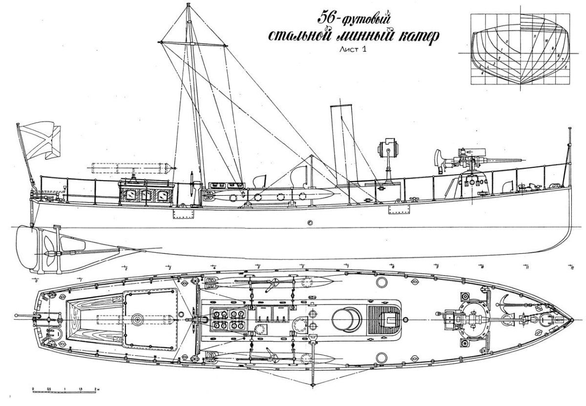 Минный катер броненосца Ослябя