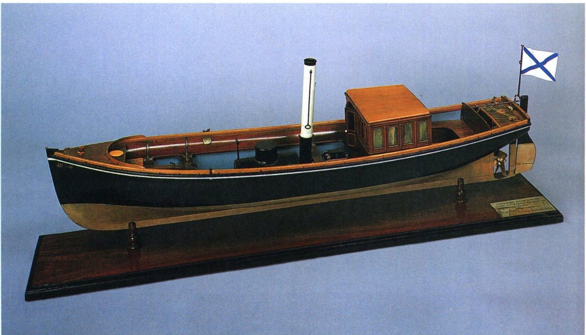 Паровой катер Баркас