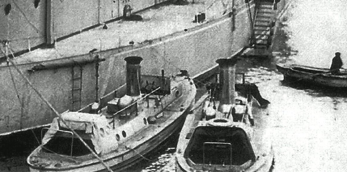 Паровой катер Дагмар