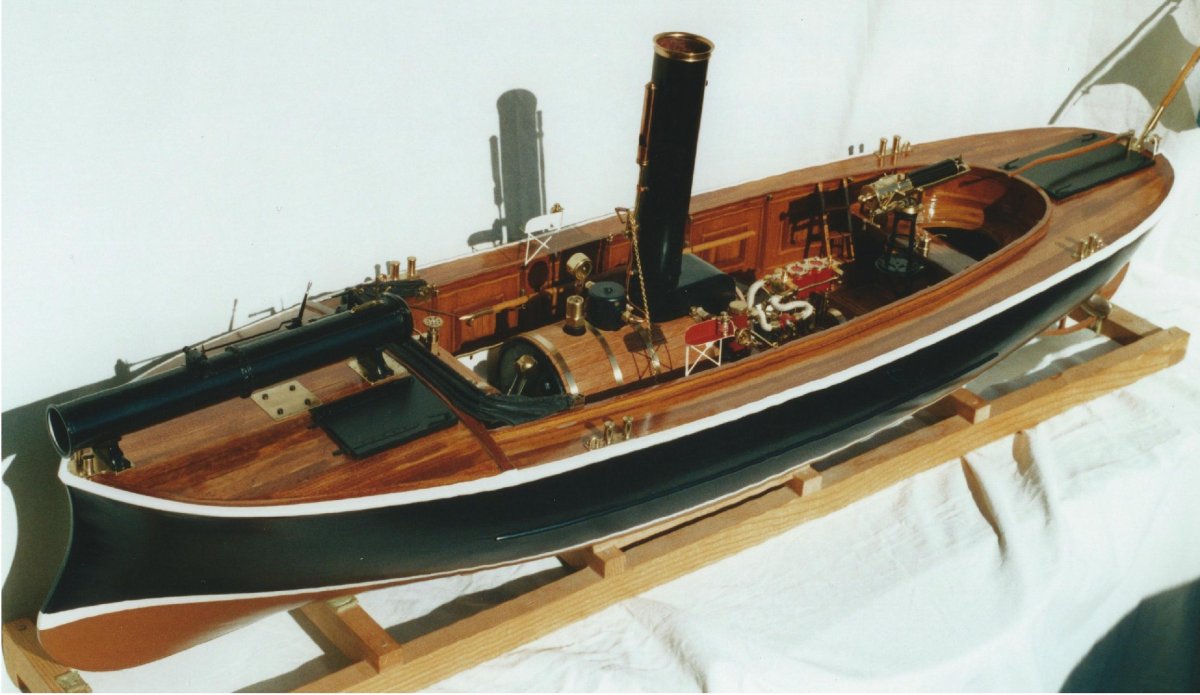 Паровой катер Дагмар