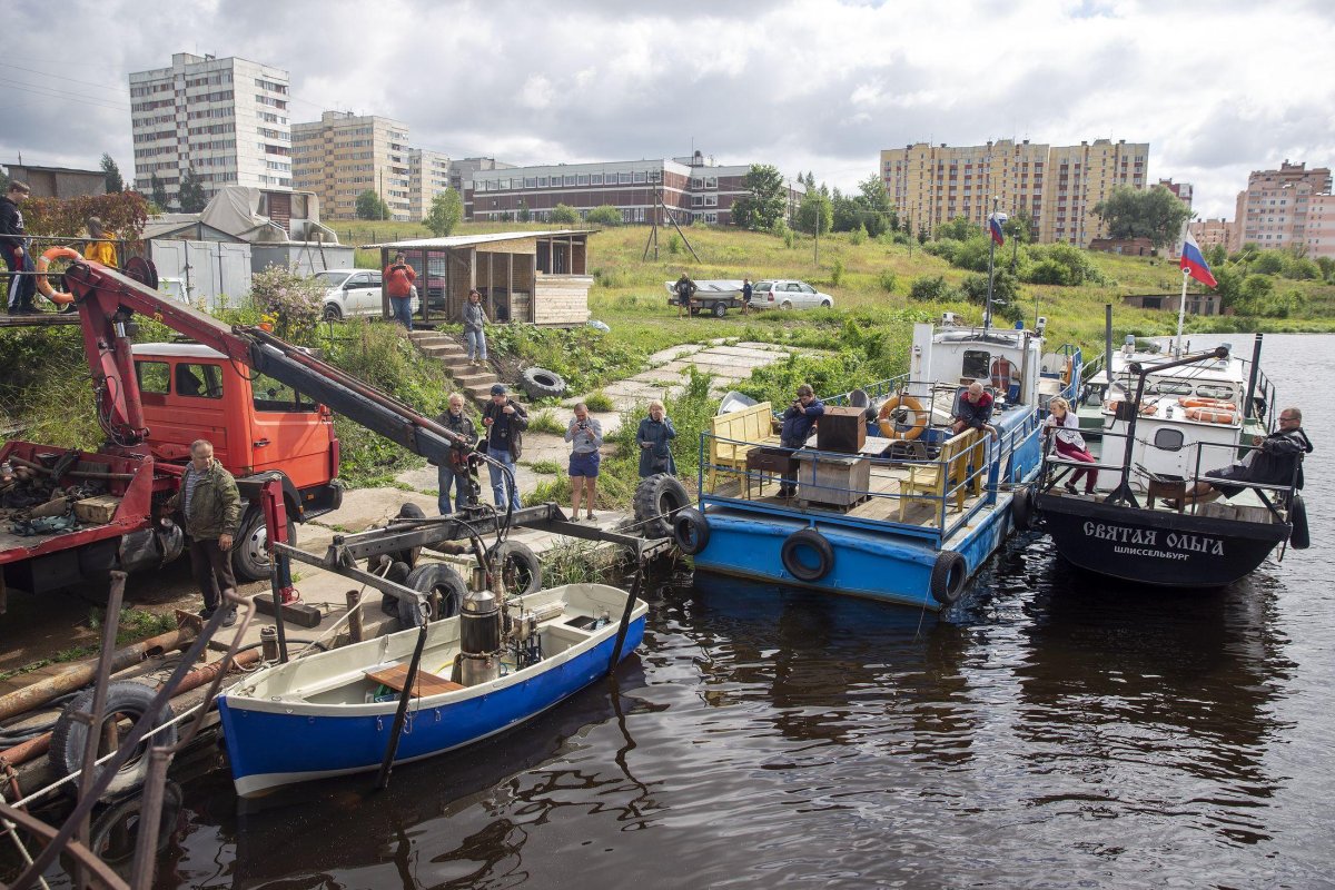 Самодельный пароход