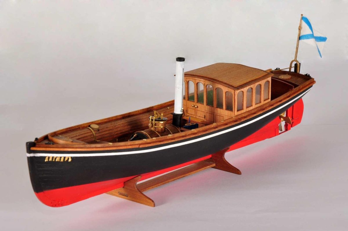 Паровой катер Дагмар чертежи