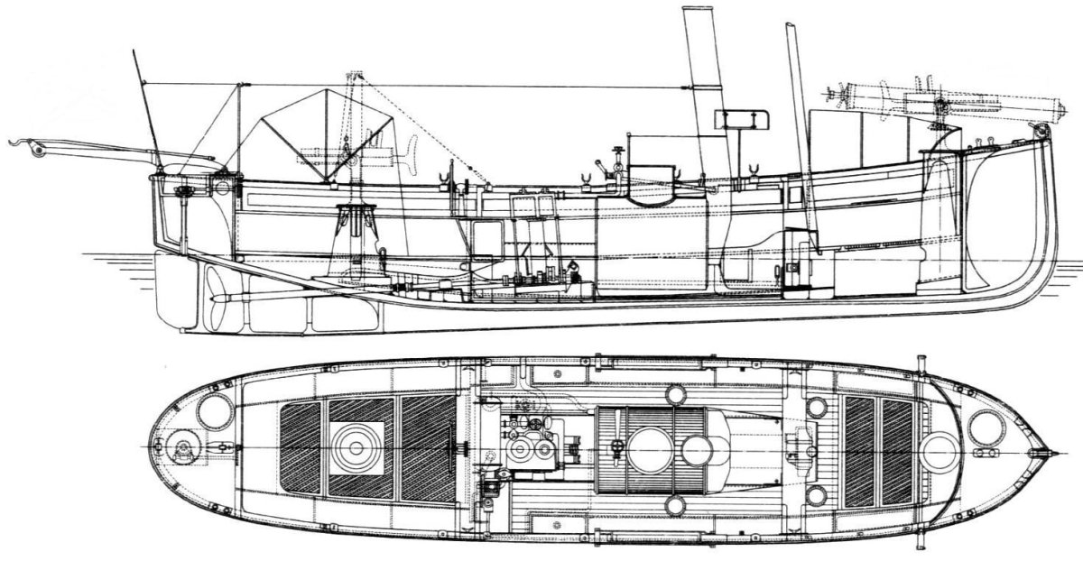 Паровой катер яхты Штандарт