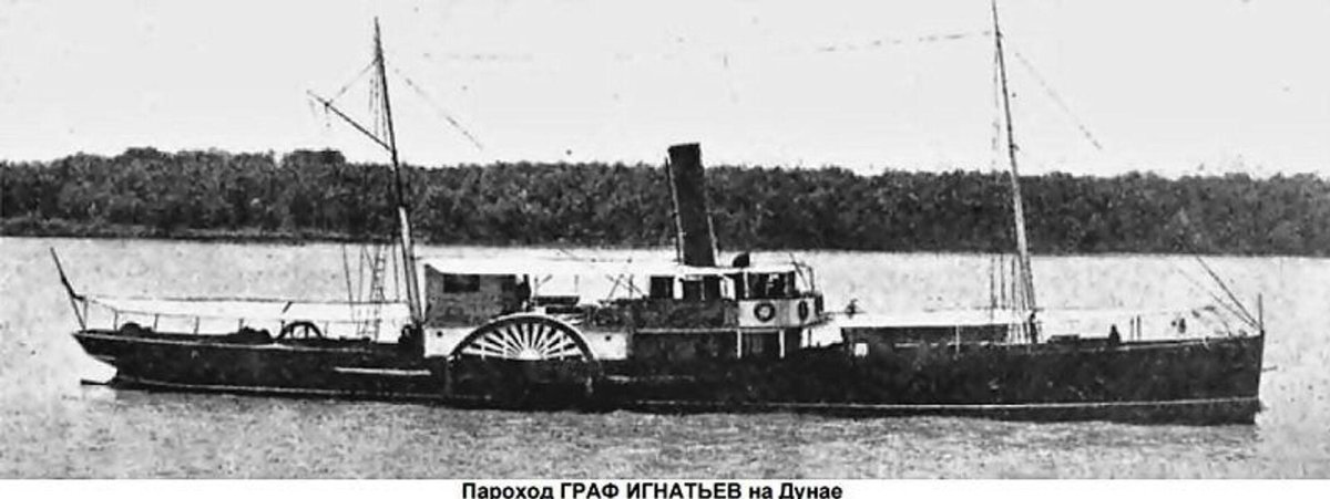 Пароход "Граф Игнатьев" 1889 год