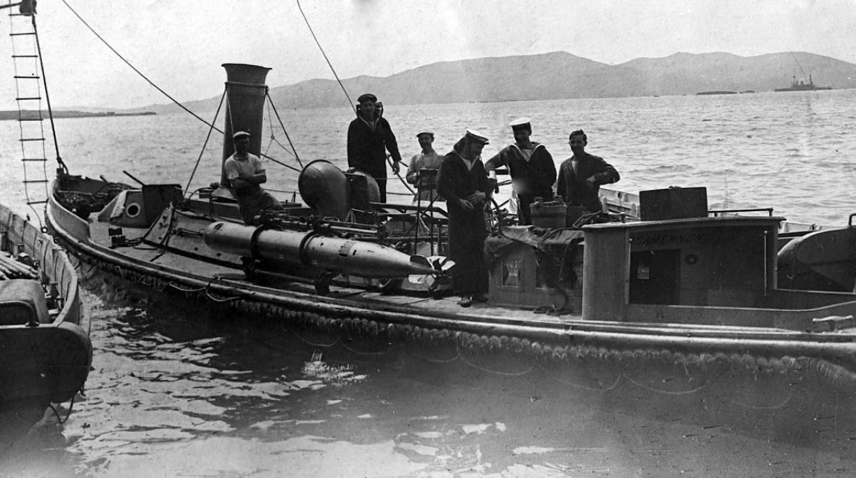 50 Футовый паровой минный катер