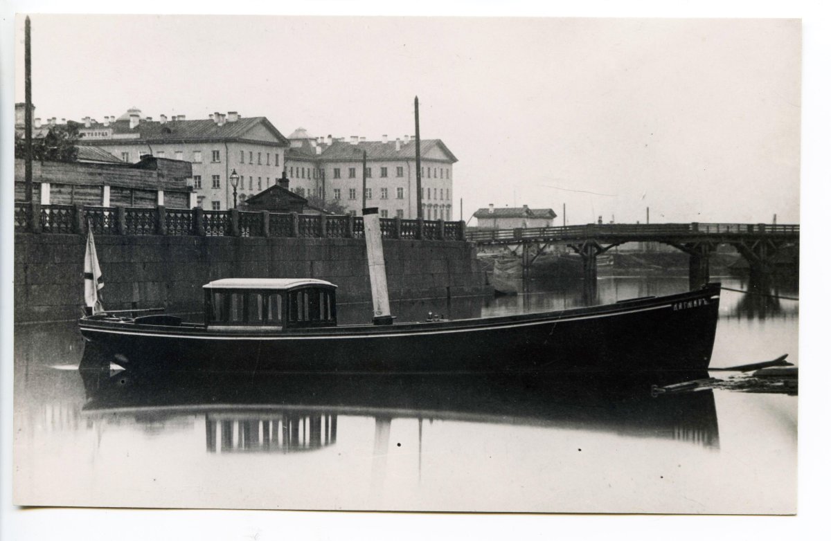 Паровой катер Дагмар