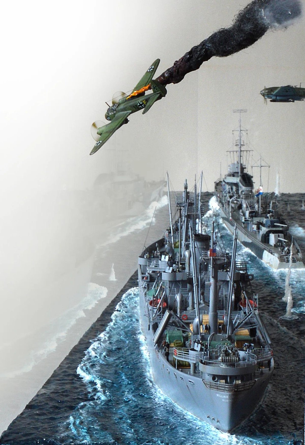 Диорама Северный конвой