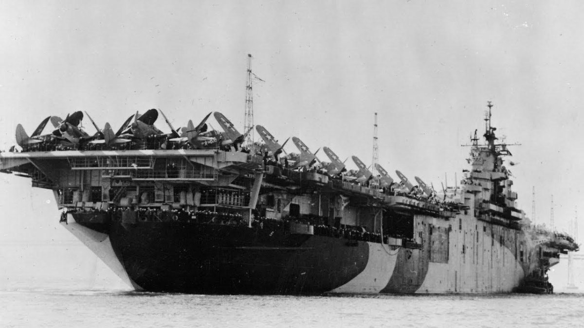 Авианосец Эссекс вторая мировая