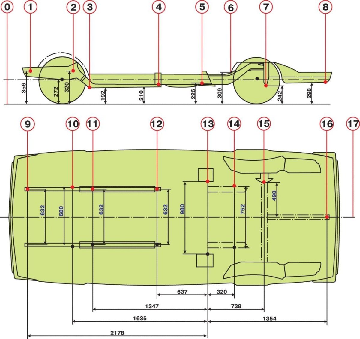 ВАЗ 2101 ширина кузова
