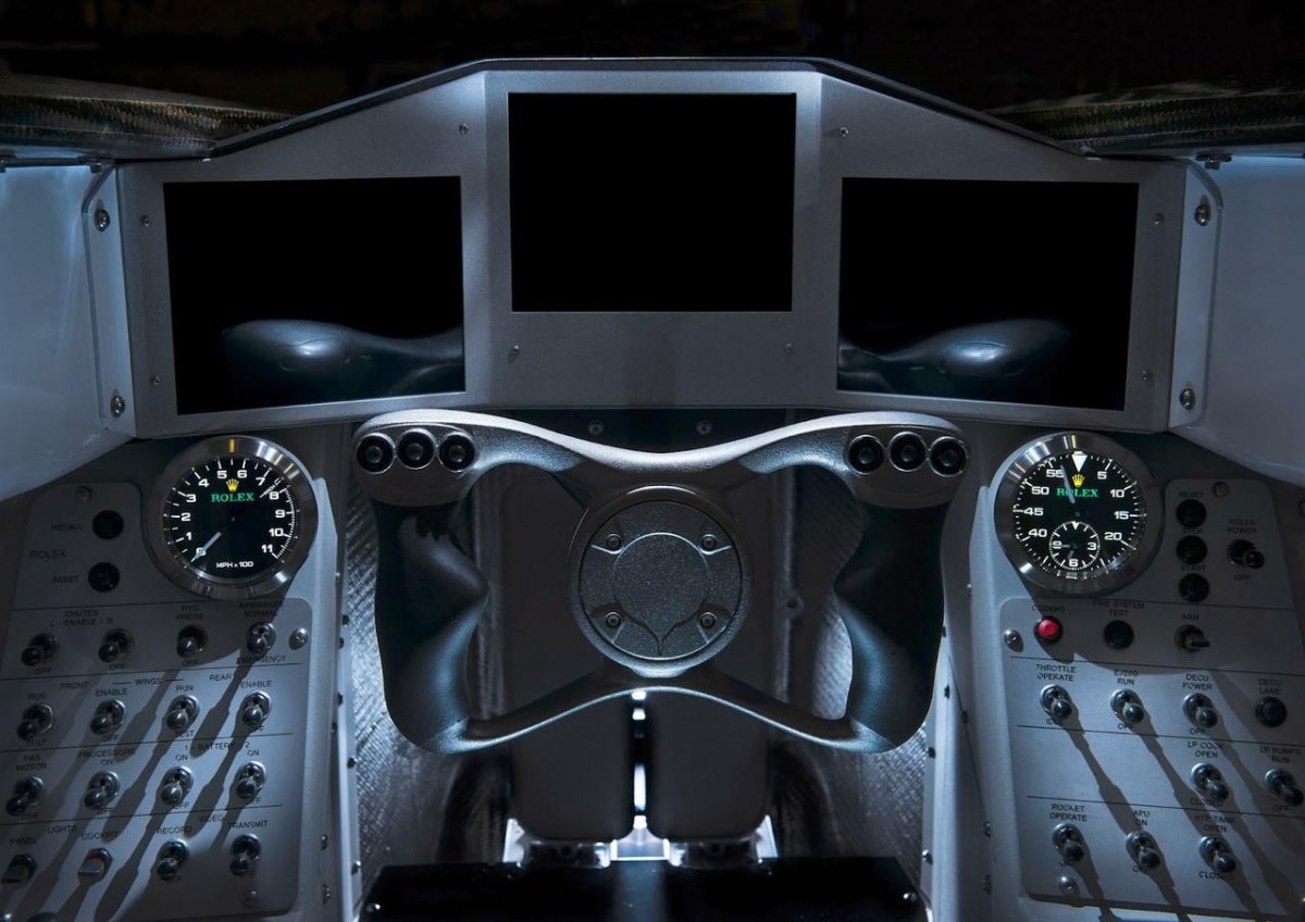 Bloodhound SSC спидометр