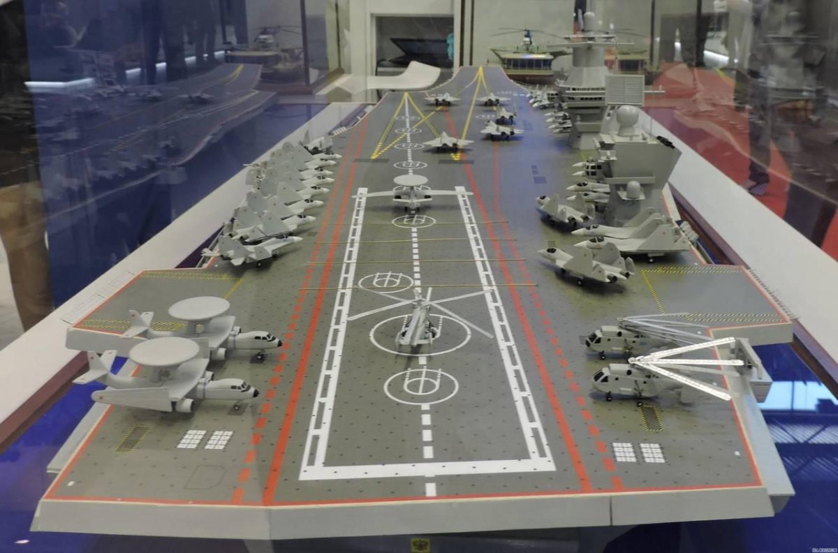 Проект авианосца России шторм