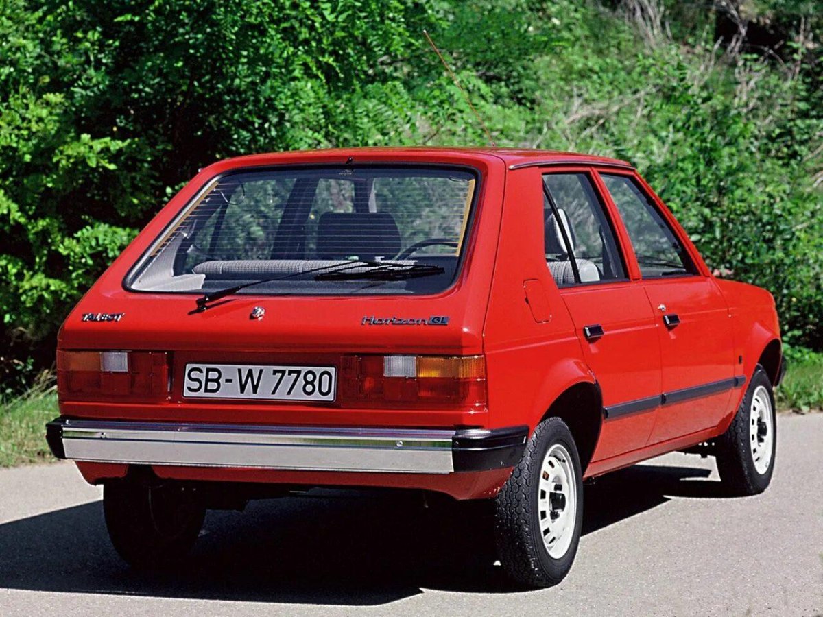 Talbot Horizon 1.1 МТ, 1984