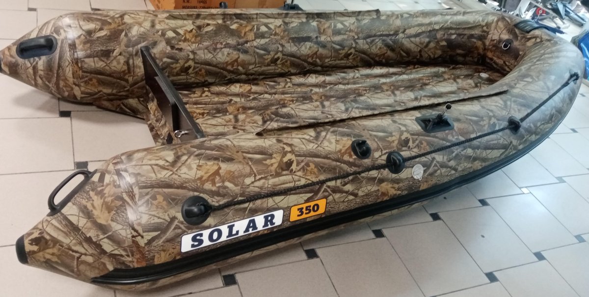 Лодка Солар 350 Оптима пиксель фото
