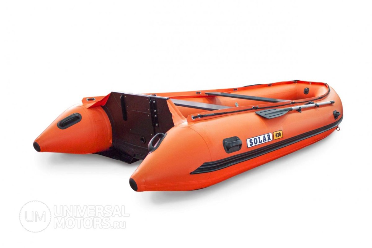 Надувная лодка Солар-430 super Jet tunnel