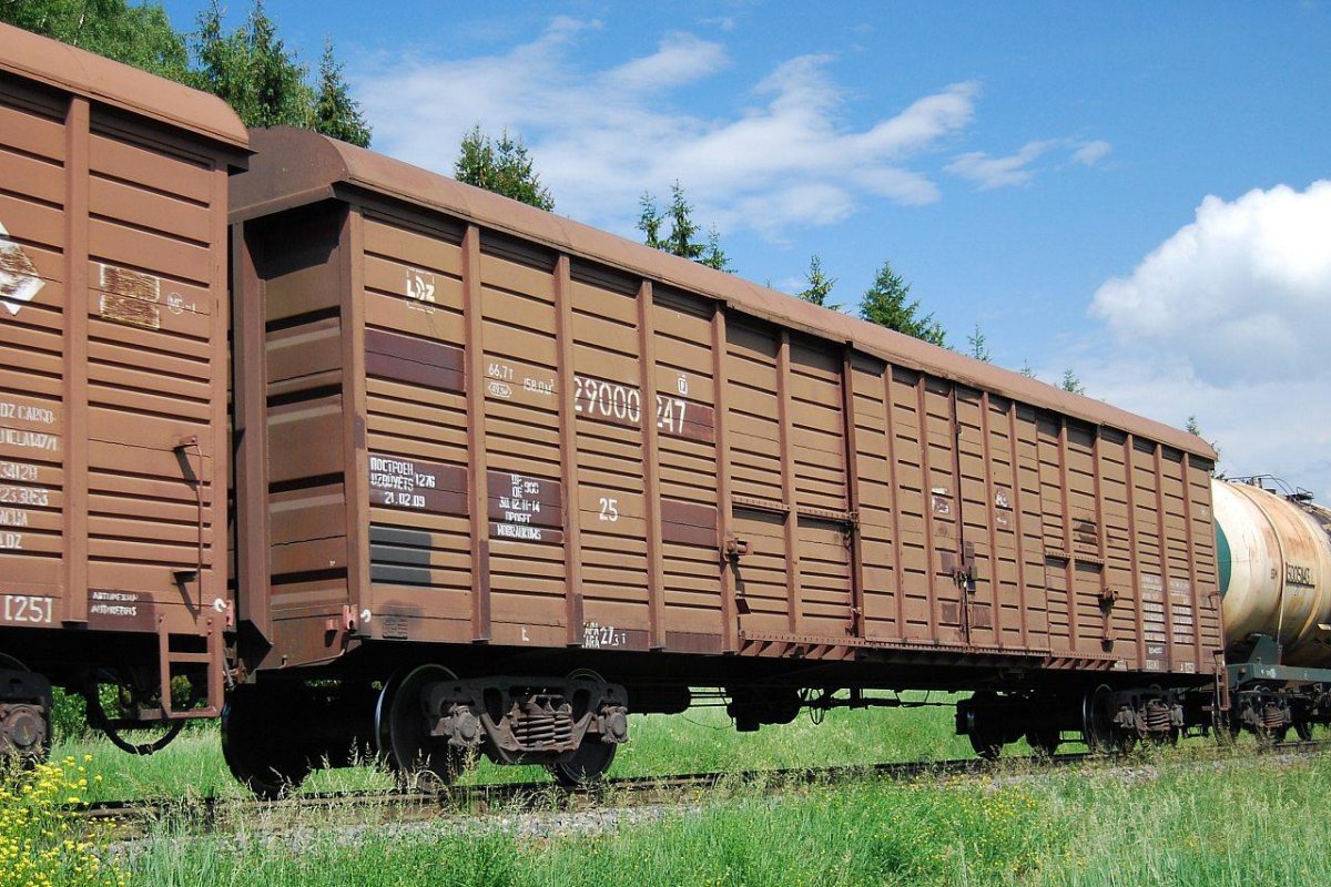 Крытый вагон 158 м3