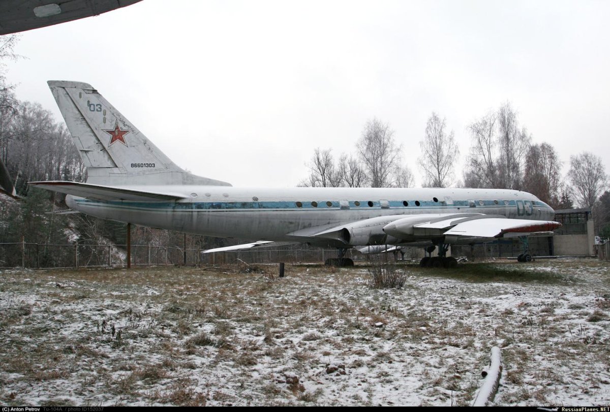 Ту-104 кабина