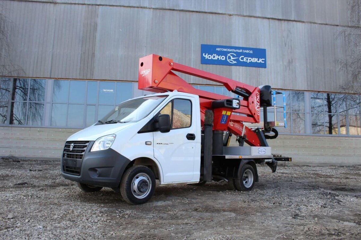 Автогидроподъемник Чайка-Socage da-324