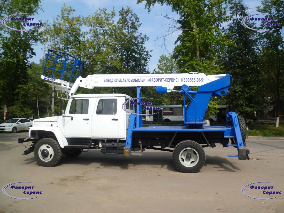 ГАЗ 33086 С двухрядной кабиной