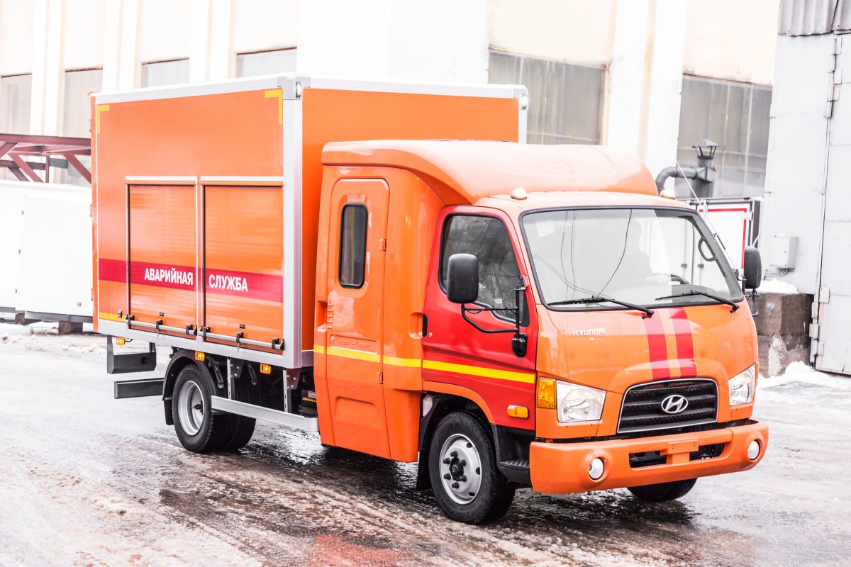 Hyundai HD 78 сдвоенная кабина