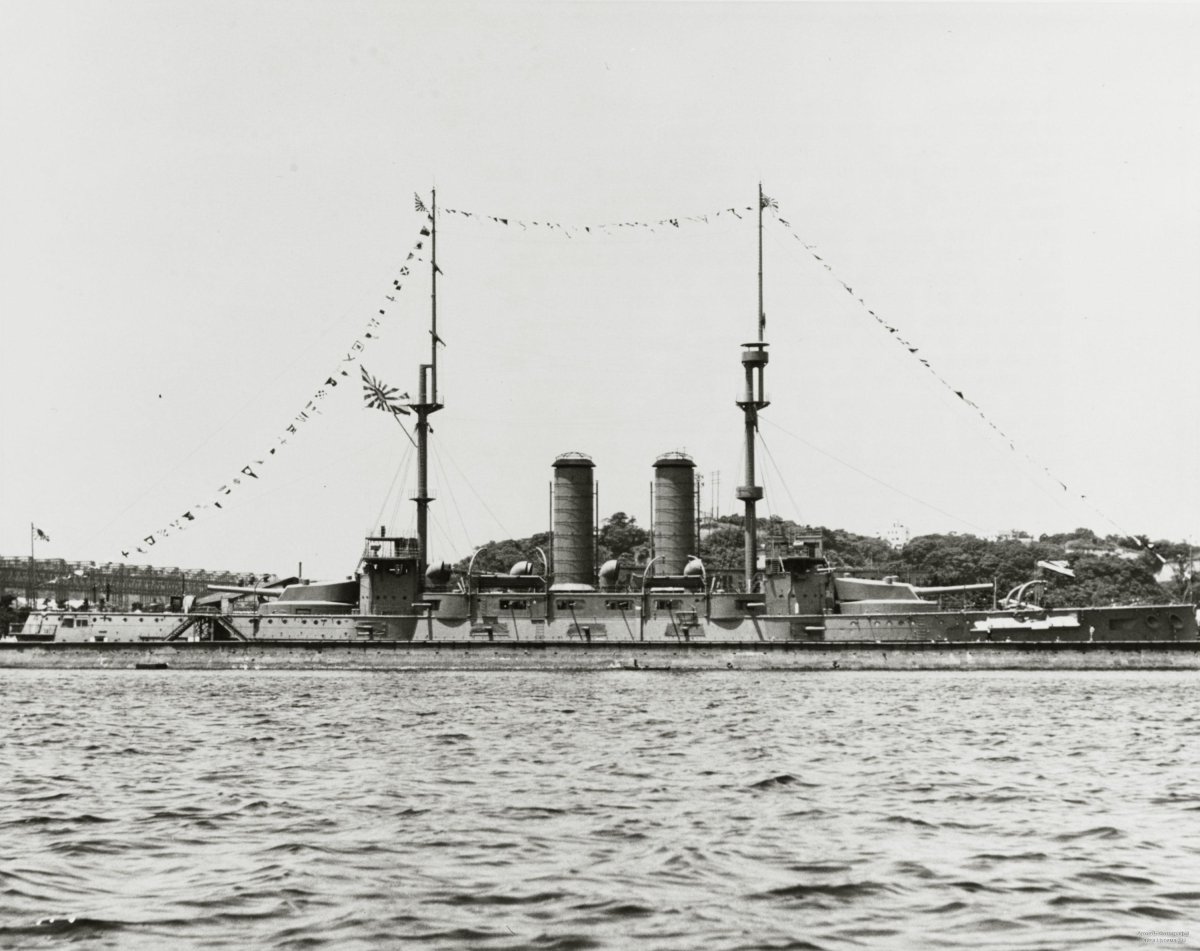 Mikasa броненосец