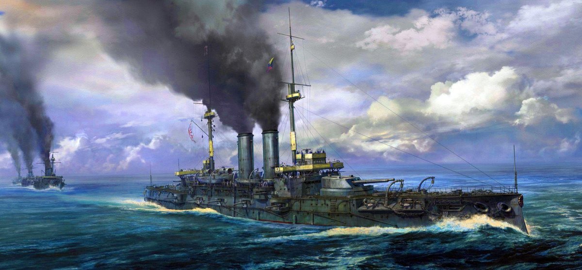 Броненосец Микаса Цусимское сражение