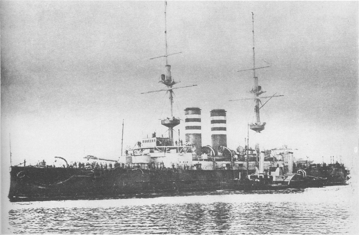 Японский броненосец Микаса