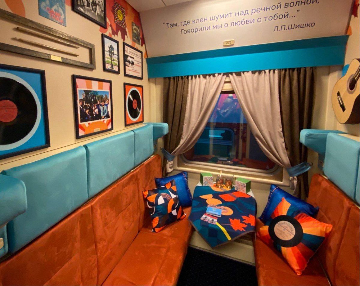 Купе в поезде