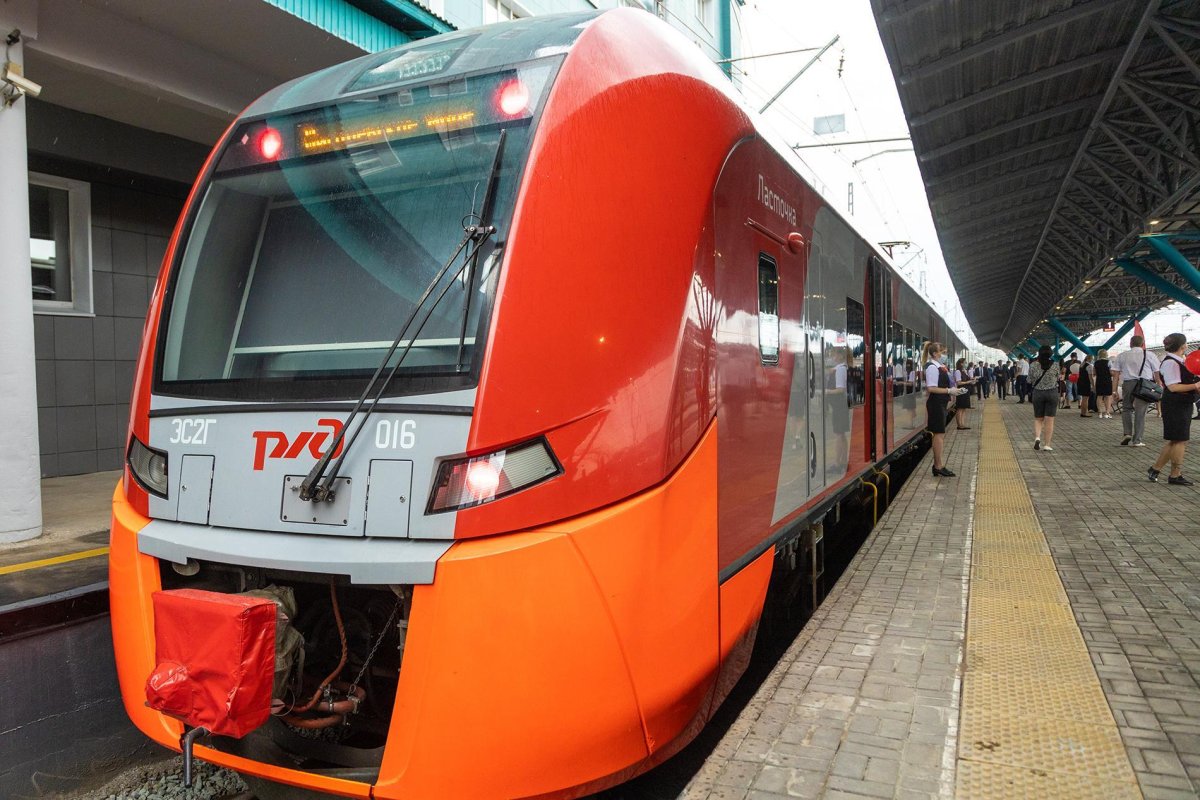 Электропоезд Ласточка Самара