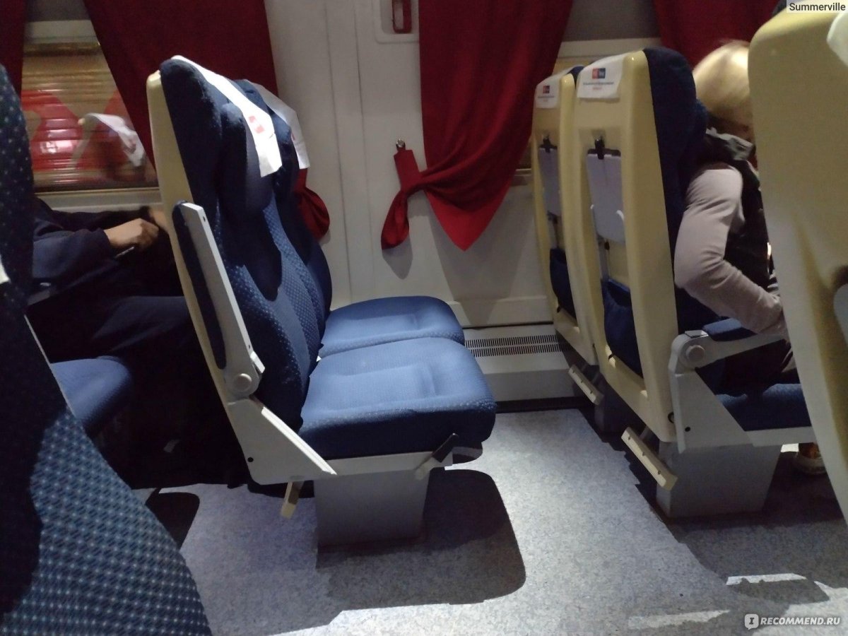 Сидячий вагон Санкт Петербург Самара