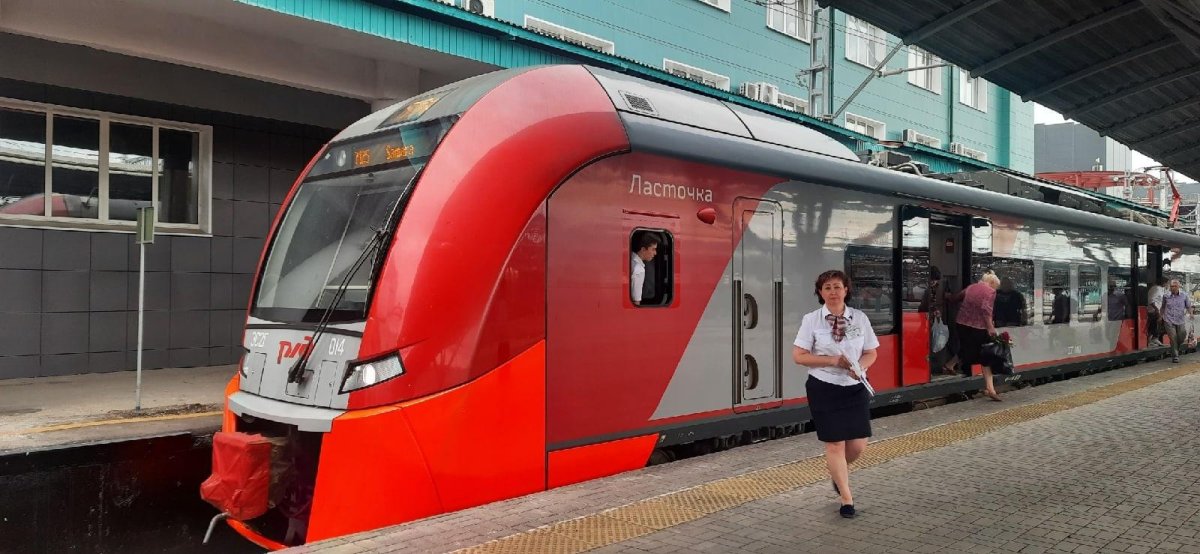 Электропоезд Ласточка Самара