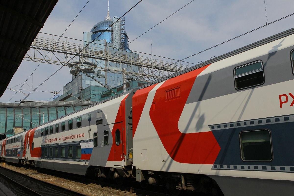 Двухэтажный поезд Самара Адлер 569