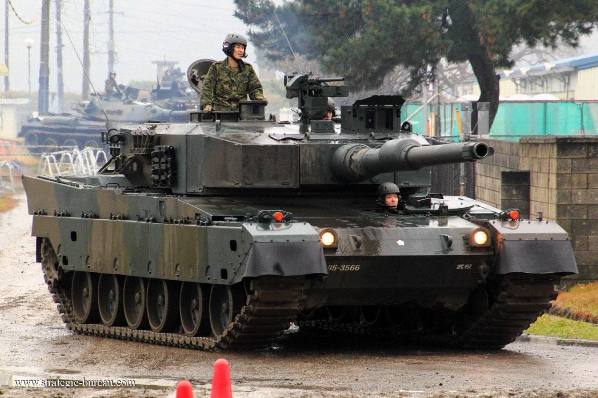 Type 90 MBT Mitsubishi