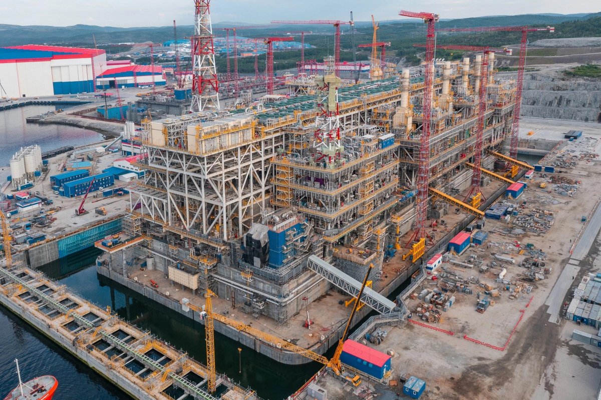 Завод Арктик СПГ 2 Мурманск